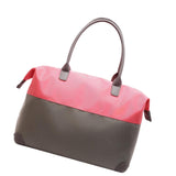 Maxbell Travel Duffel Bag Overnight Bag Top Handle Handbag for Fitness Workout Beach Rose Red