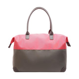 Maxbell Travel Duffel Bag Overnight Bag Top Handle Handbag for Fitness Workout Beach Rose Red