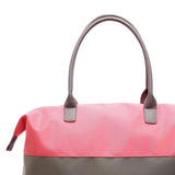 Maxbell Travel Duffel Bag Overnight Bag Top Handle Handbag for Fitness Workout Beach Rose Red