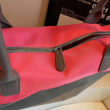 Maxbell Travel Duffel Bag Overnight Bag Top Handle Handbag for Fitness Workout Beach Rose Red