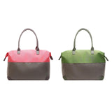 Maxbell Travel Duffel Bag Overnight Bag Top Handle Handbag for Fitness Workout Beach Rose Red