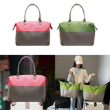 Maxbell Travel Duffel Bag Overnight Bag Top Handle Handbag for Fitness Workout Beach Rose Red