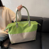 Maxbell Travel Duffel Bag Overnight Bag Top Handle Handbag for Fitness Workout Beach Green