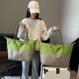 Maxbell Travel Duffel Bag Overnight Bag Top Handle Handbag for Fitness Workout Beach Green