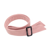 Maxbell Women Woolen Overcoat Waist Belt Wide Waist Belt for Commuting Travel Pink
