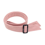 Maxbell Women Woolen Overcoat Waist Belt Wide Waist Belt for Commuting Travel Pink