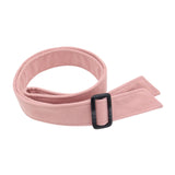 Maxbell Women Woolen Overcoat Waist Belt Wide Waist Belt for Commuting Travel Pink