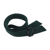Maxbell Women Woolen Overcoat Waist Belt Wide Waist Belt for Commuting Travel Green