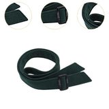 Maxbell Women Woolen Overcoat Waist Belt Wide Waist Belt for Commuting Travel Green