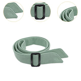 Maxbell Women Woolen Overcoat Waist Belt Wide Waist Belt for Commuting Travel Cyan