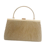 Maxbell Evening Clutch Handbag Elegant Evening Bag for Dinner Holidays Birthday Gift Gold