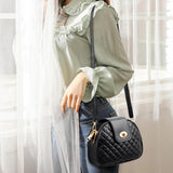 Maxbell Shoulder Bag for Women Versatile Quilted Purse for Traveling Shopping Summer