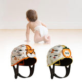Maxbell Baby Helmet Hat Anti Fall Thickened for Boys Girls Soft for Crawling Walking Tiger