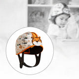 Maxbell Baby Helmet Hat Anti Fall Thickened for Boys Girls Soft for Crawling Walking Tiger