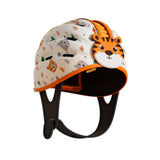 Maxbell Baby Helmet Hat Anti Fall Thickened for Boys Girls Soft for Crawling Walking Tiger