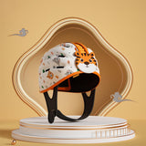 Maxbell Baby Helmet Hat Anti Fall Thickened for Boys Girls Soft for Crawling Walking Tiger