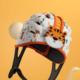 Maxbell Baby Helmet Hat Anti Fall Thickened for Boys Girls Soft for Crawling Walking Tiger