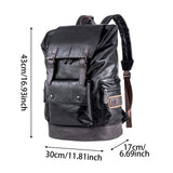 Maxbell Laptop Backpack Large Business Backpack for Men for Commuting Outdoor Street