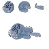 Maxbell Shoulder Bag for Women Guitar Shape Crossbody Bag for Vacation Street Travel