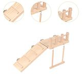 Maxbell Bird Perches Cage Toys Platform Parrot Playstand for Budgie Lovebird Hamster