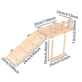 Maxbell Bird Perches Cage Toys Platform Parrot Playstand for Budgie Lovebird Hamster