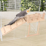 Maxbell Bird Perches Cage Toys Platform Parrot Playstand for Budgie Lovebird Hamster