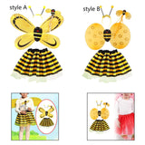 Maxbell Bumble Bee Costume for Women Cute Cosplay Set for Masquerade Easter Carnival Style C