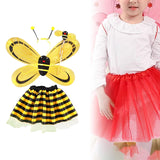 Maxbell Bumble Bee Costume for Women Cute Cosplay Set for Masquerade Easter Carnival Style C