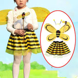 Maxbell Bumble Bee Costume for Women Cute Cosplay Set for Masquerade Easter Carnival Style C