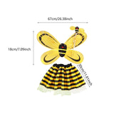 Maxbell Bumble Bee Costume for Women Cute Cosplay Set for Masquerade Easter Carnival Style C
