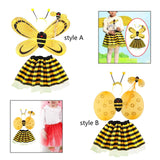Maxbell Bumble Bee Costume for Women Cute Cosplay Set for Masquerade Easter Carnival Style C