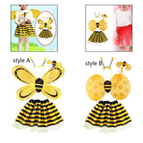 Maxbell Bumble Bee Costume for Women Cute Cosplay Set for Masquerade Easter Carnival Style C