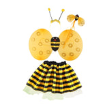 Maxbell Bumble Bee Costume for Women Cute Cosplay Set for Masquerade Easter Carnival Style D