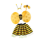 Maxbell Bumble Bee Costume for Women Cute Cosplay Set for Masquerade Easter Carnival Style D