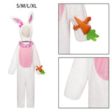 Maxbell Kids Bunny Costume Cute Lightweight Outfit for Festival Birthday Photo Props S