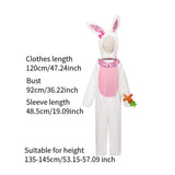 Maxbell Kids Bunny Costume Cute Lightweight Outfit for Festival Birthday Photo Props XL