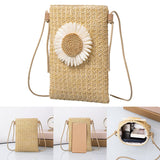 Maxbell Women Shoulder Bag Female Novelty Flower Phone Bag for Spring Birthday Party