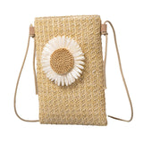 Maxbell Women Shoulder Bag Female Novelty Flower Phone Bag for Spring Birthday Party