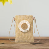 Maxbell Women Shoulder Bag Female Novelty Flower Phone Bag for Spring Birthday Party