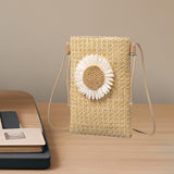 Maxbell Women Shoulder Bag Female Novelty Flower Phone Bag for Spring Birthday Party