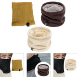 Maxbell Winter Neck Warmer Gaiter Windproof Scarf for Cycling Cold Weather Men Women Yellow