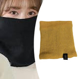 Maxbell Winter Neck Warmer Gaiter Windproof Scarf for Cycling Cold Weather Men Women Yellow