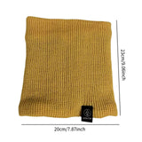 Maxbell Winter Neck Warmer Gaiter Windproof Scarf for Cycling Cold Weather Men Women Yellow