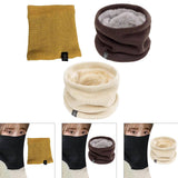 Maxbell Winter Neck Warmer Gaiter Windproof Scarf for Cycling Cold Weather Men Women Yellow