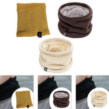 Maxbell Winter Neck Warmer Gaiter Windproof Scarf for Cycling Cold Weather Men Women Yellow