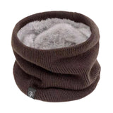 Maxbell Winter Neck Warmer Gaiter Windproof Scarf for Cycling Cold Weather Men Women Brown