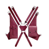 Maxbell Shoulder Harness Bag Underarm Shoulder Bag for Hiking Costume Accessory Work