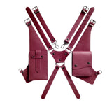 Maxbell Shoulder Harness Bag Underarm Shoulder Bag for Hiking Costume Accessory Work
