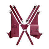 Maxbell Shoulder Harness Bag Underarm Shoulder Bag for Hiking Costume Accessory Work