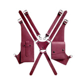Maxbell Shoulder Harness Bag Underarm Shoulder Bag for Hiking Costume Accessory Work